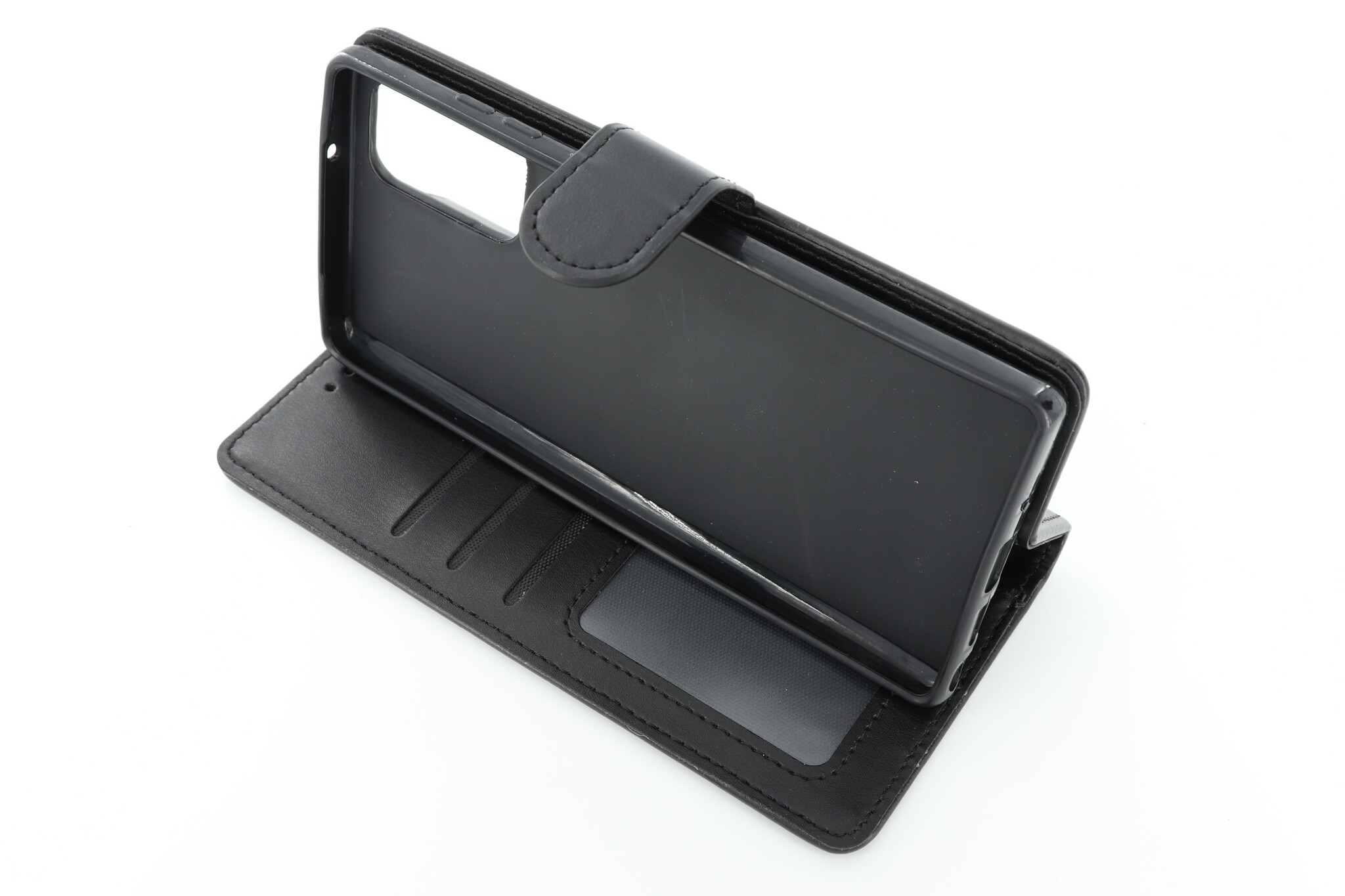 Samsung Note 20 Boekhoesje Zwart