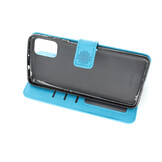 Motorola G9 Plus Boekhoesje Mandela Blauw