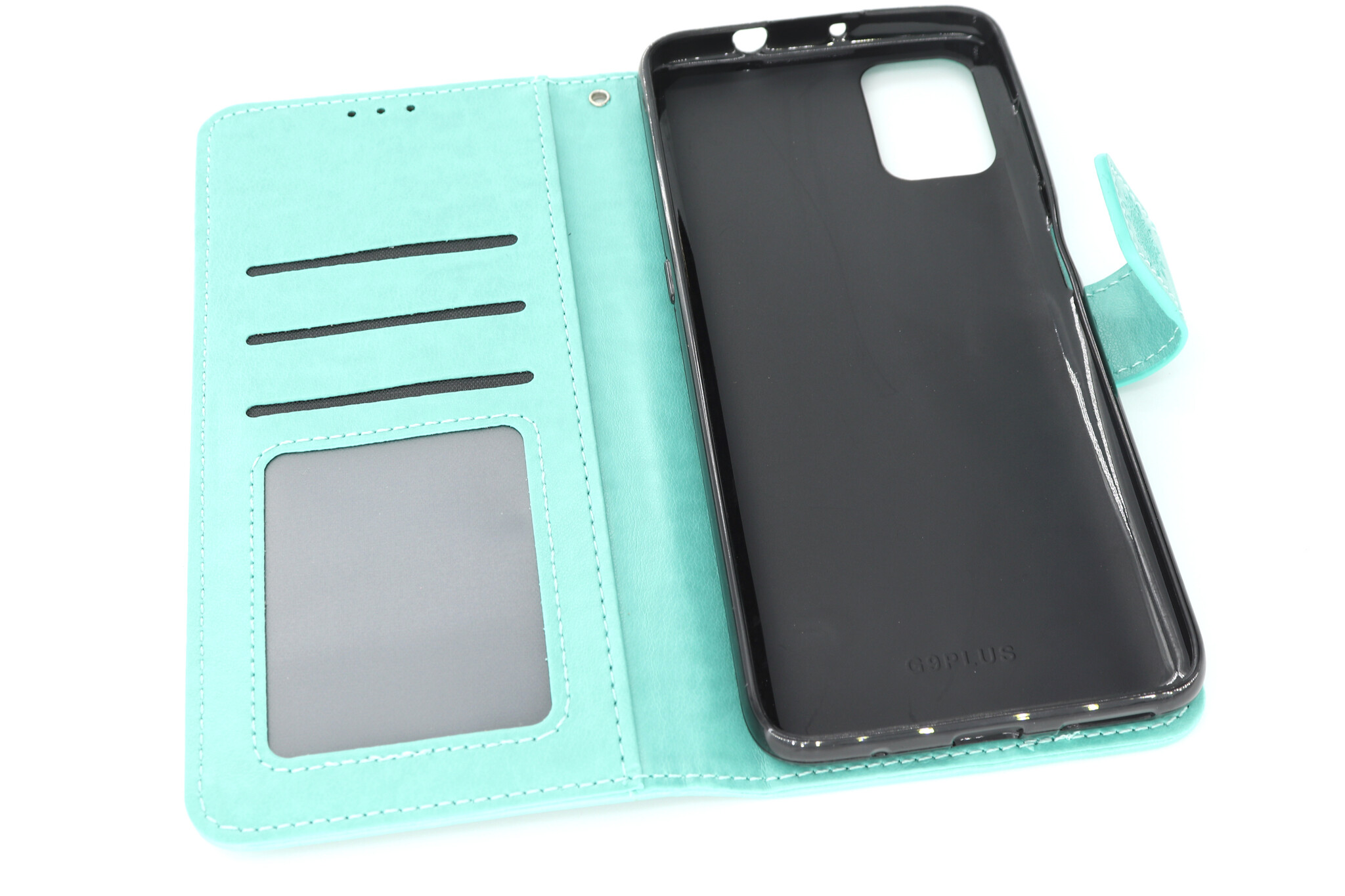 Motorola G9 Plus Boekhoesje Mandela Mintgroen