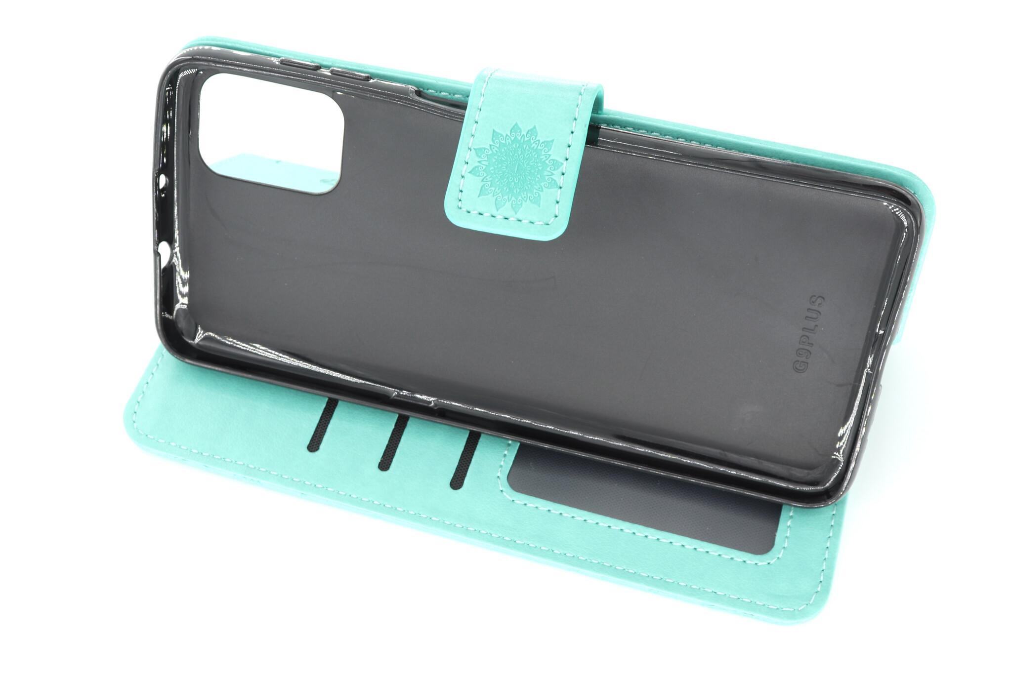 Motorola G9 Plus Boekhoesje Mandela Mintgroen