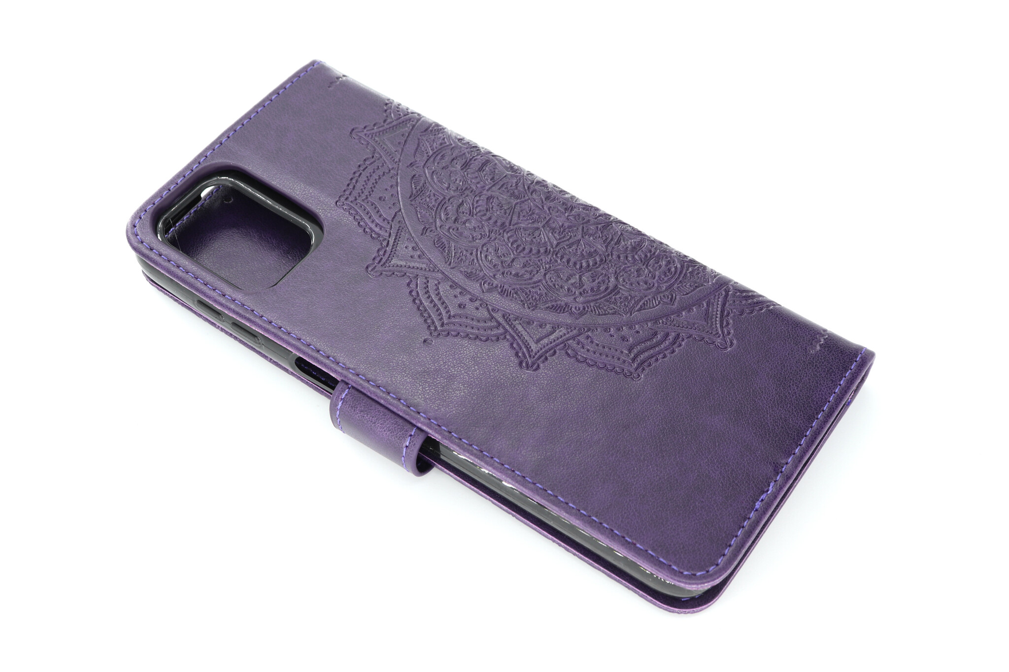 Motorola G9 Plus Boekhoesje Mandela Paars