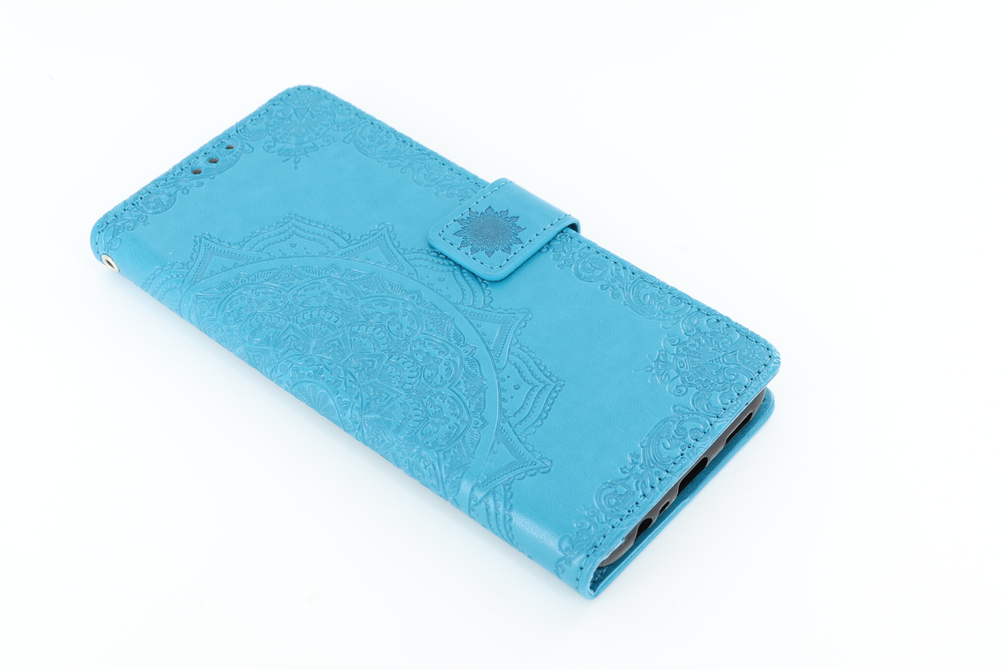 Oppo A5-2020 Boekhoesje Mandela Blauw