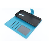 Oppo A5-2020 Boekhoesje Mandela Blauw