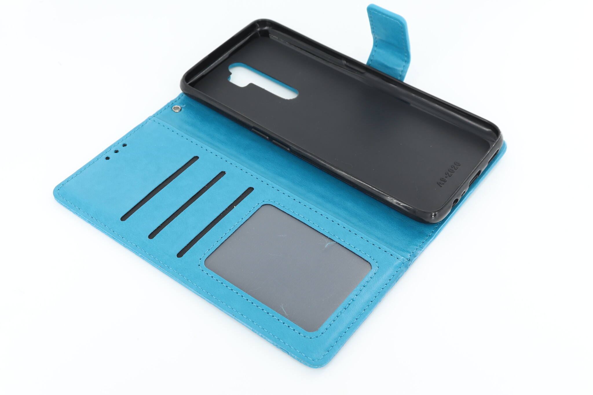 Oppo A5-2020 Boekhoesje Mandela Blauw