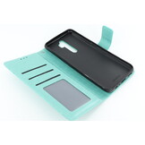 Oppo A5-2020 Boekhoesje Mandela Mintgroen