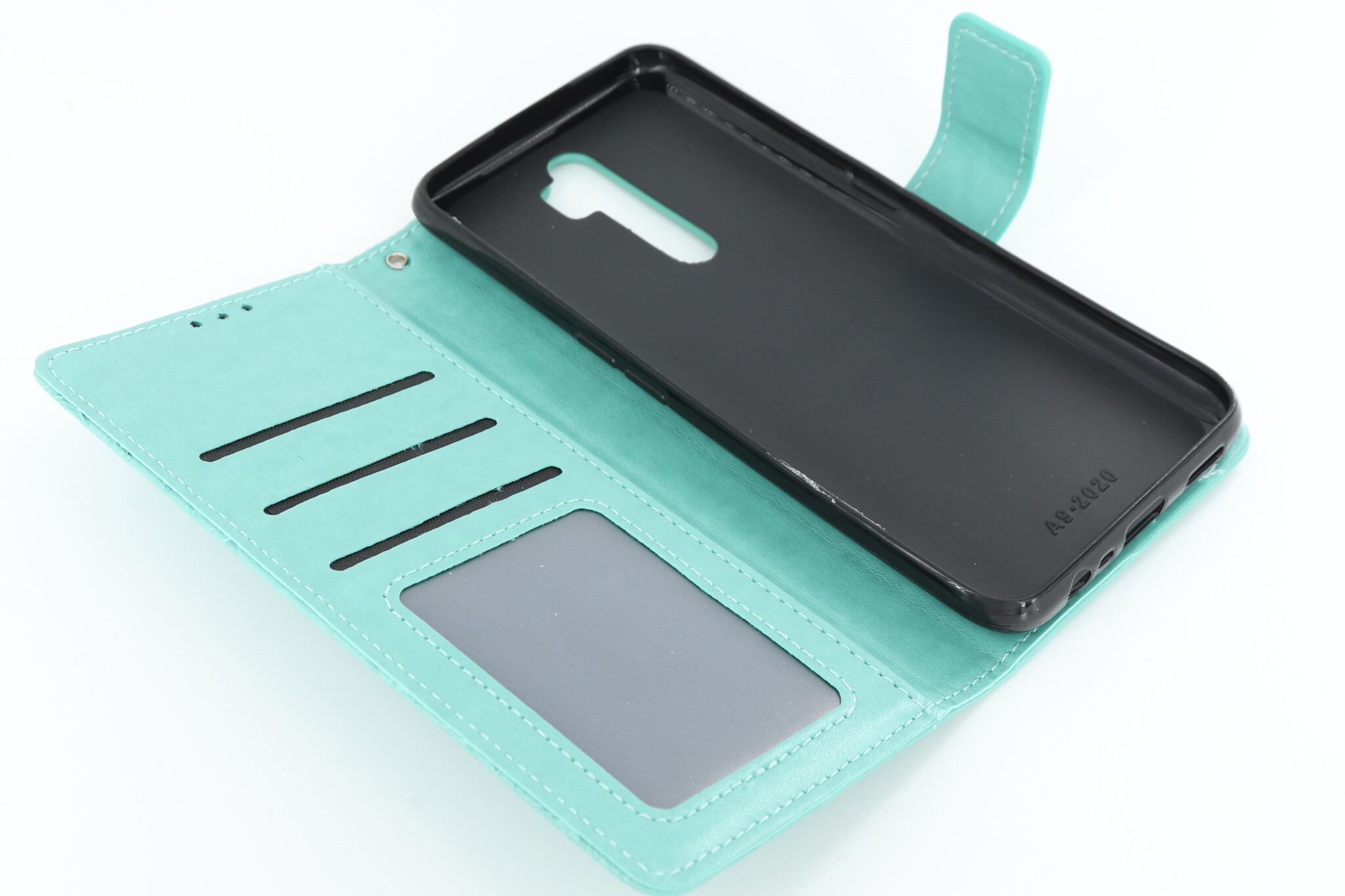 Oppo A5-2020 Boekhoesje Mandela Mintgroen