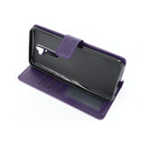 Oppo A5-2020 Boekhoesje Mandela Paars