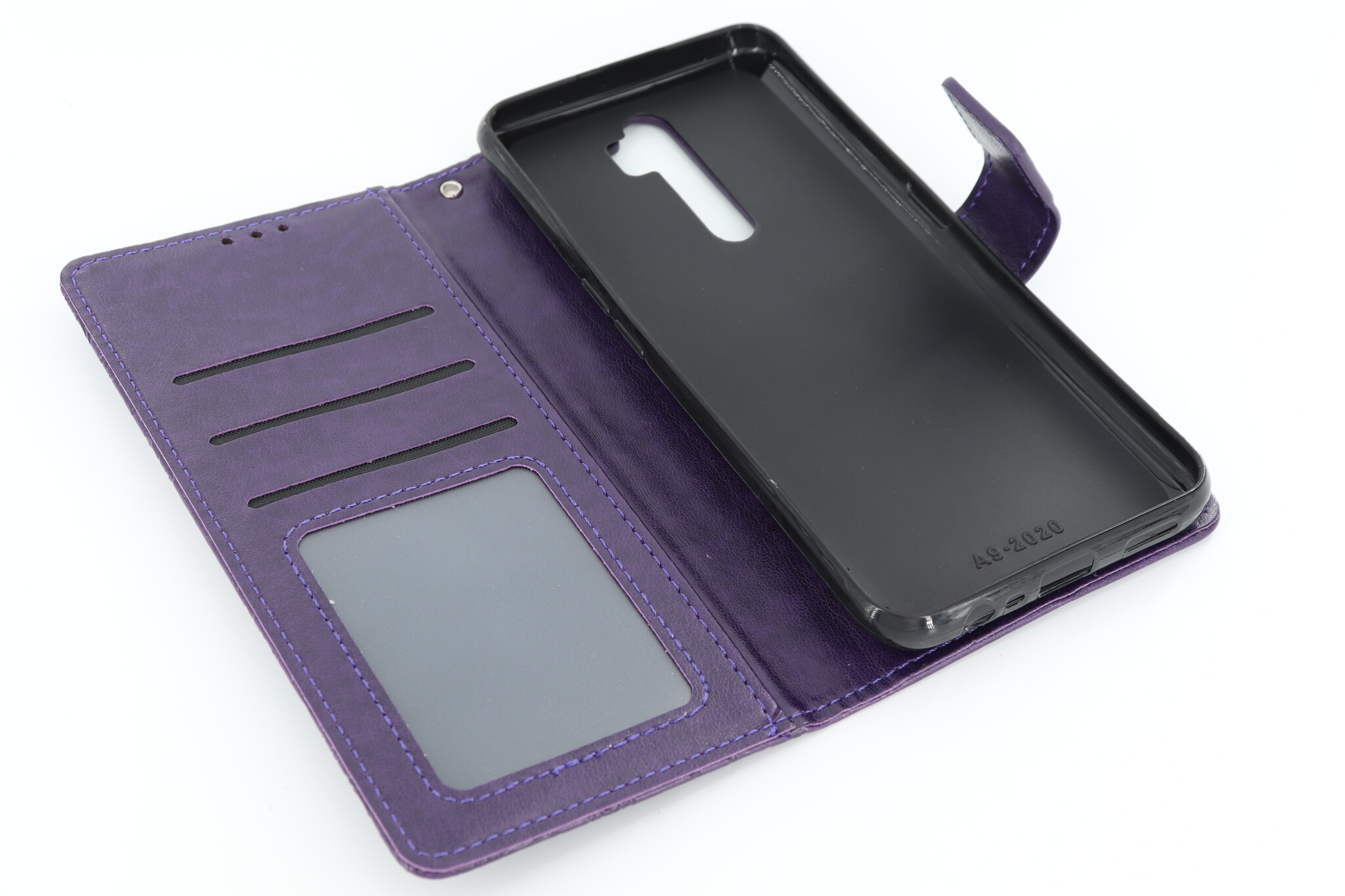 Oppo A5-2020 Boekhoesje Mandela Paars