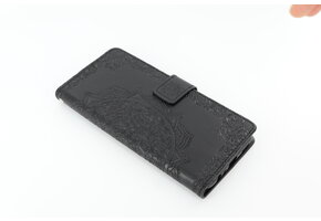 Oppo A5-2020 Boekhoesje Mandela Zwart