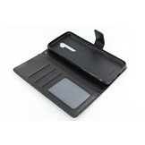 Oppo A5-2020 Boekhoesje Mandela Zwart