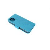 Apple iPhone 12 Mini Boekhoesje Mandela Blauw