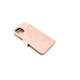 Apple iPhone 12 Mini Boekhoesje Mandela Roze