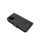 Apple iPhone 12 Mini Boekhoesje Mandela Zwart