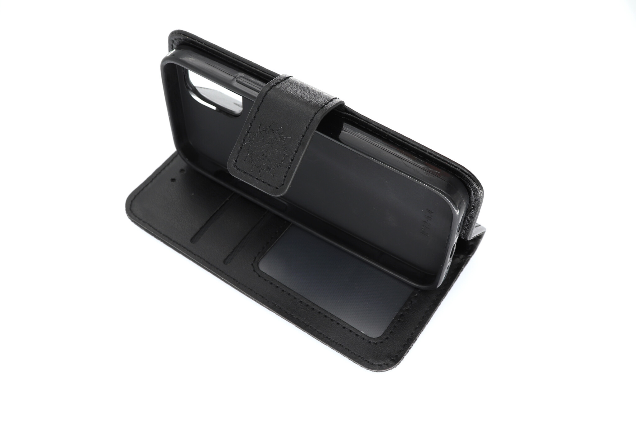 Apple iPhone 12 Mini Boekhoesje Mandela Zwart