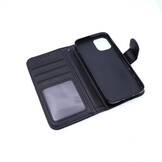 Apple iPhone 12 Mini Boekhoesje Zwart