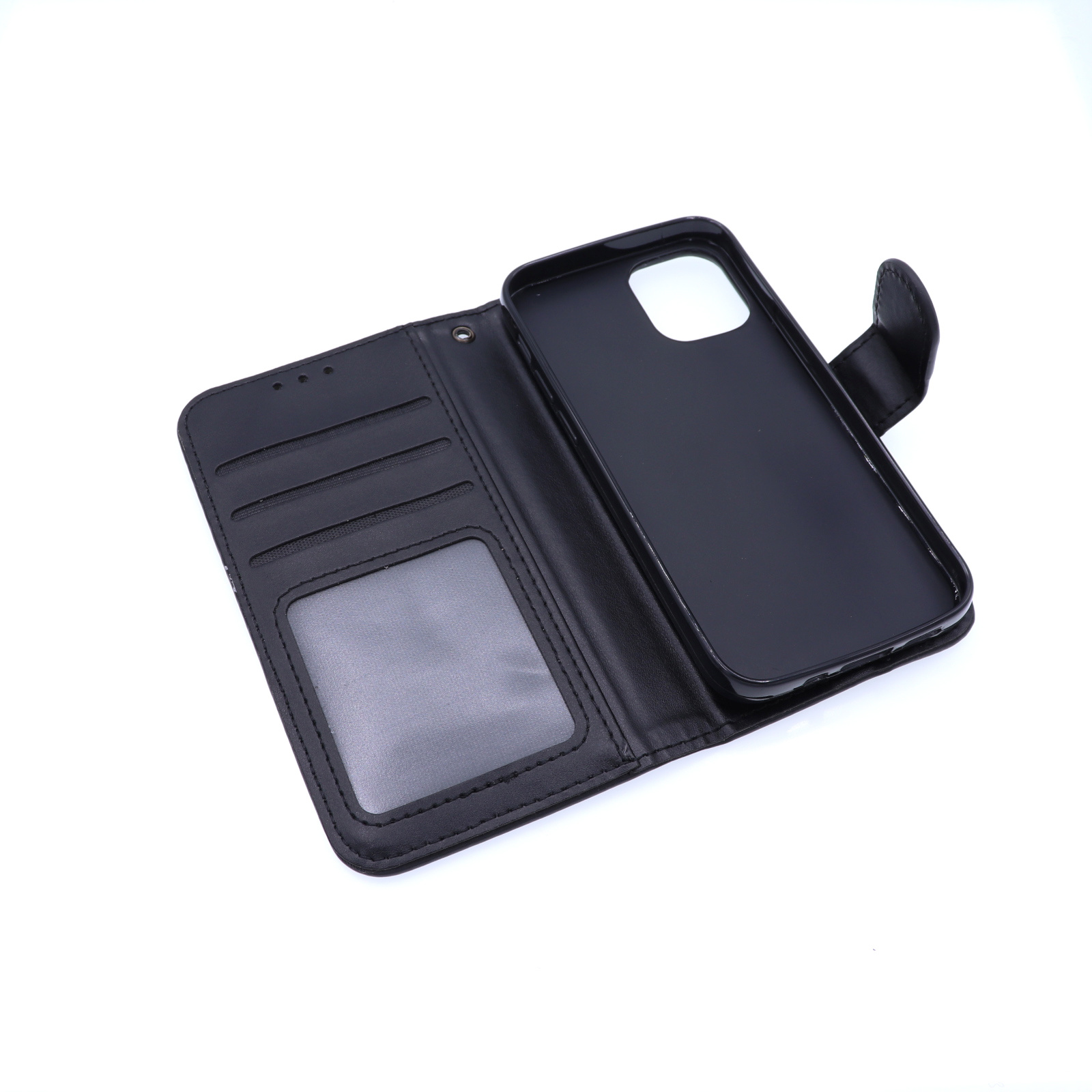 Apple iPhone 12 Mini Boekhoesje Zwart