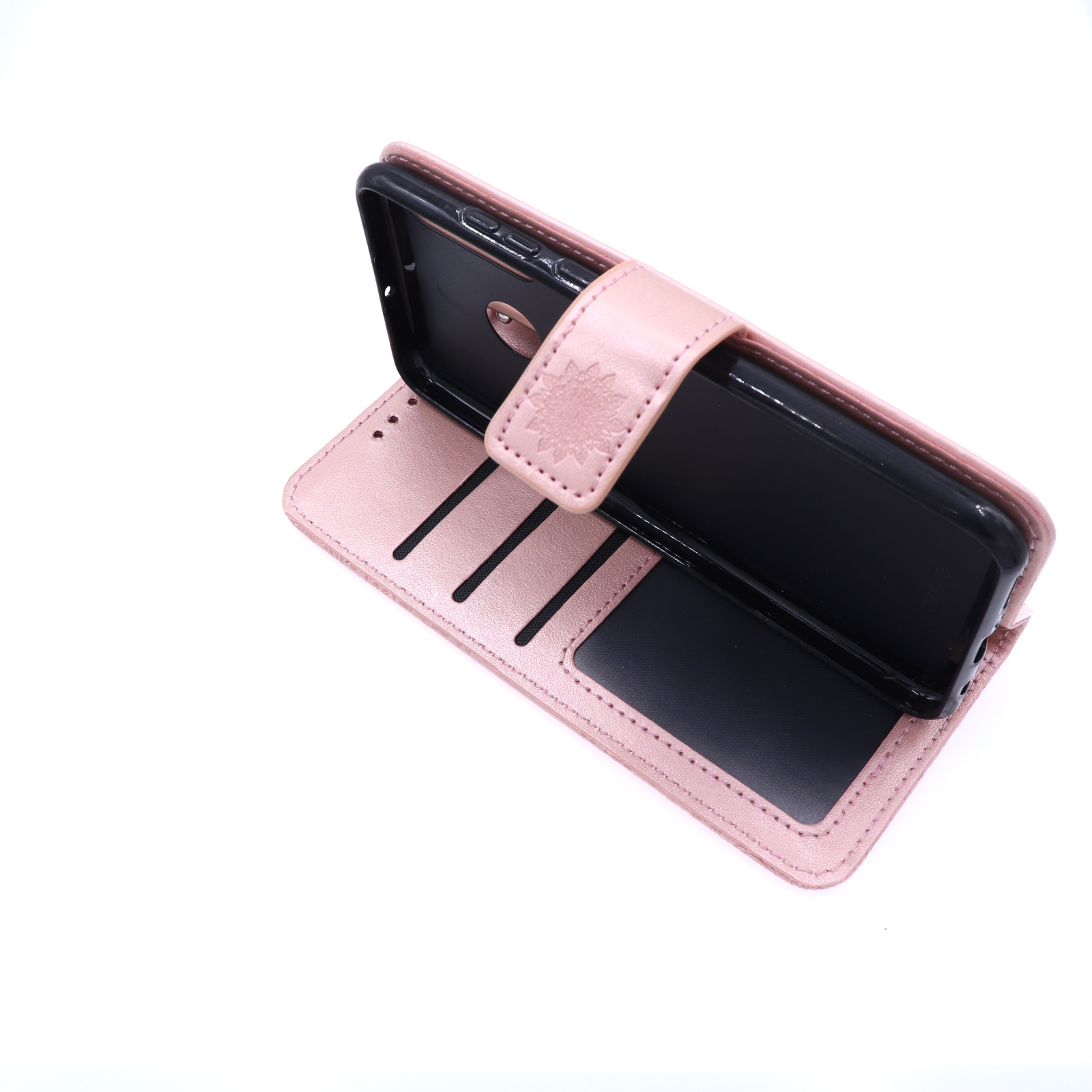 Huawei P30 Lite Boekhoesje Mandela Roze