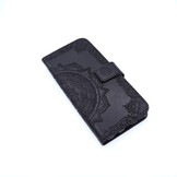 Huawei P30 Lite Boekhoesje Mandela Zwart