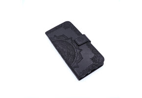 Huawei P30 Lite Boekhoesje Mandela Zwart