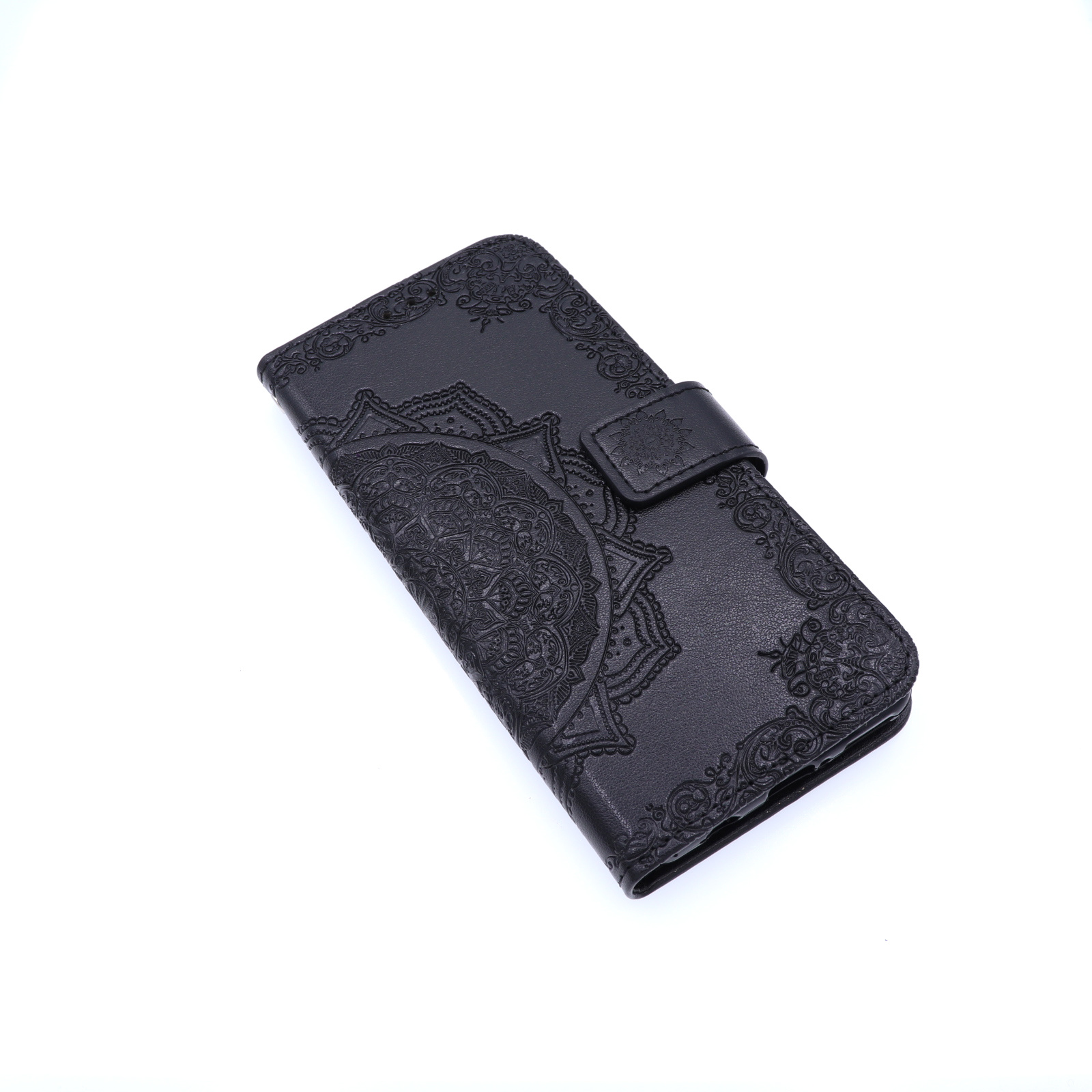 Huawei P30 Lite Boekhoesje Mandela Zwart