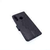 Huawei P30 Lite Boekhoesje Mandela Zwart