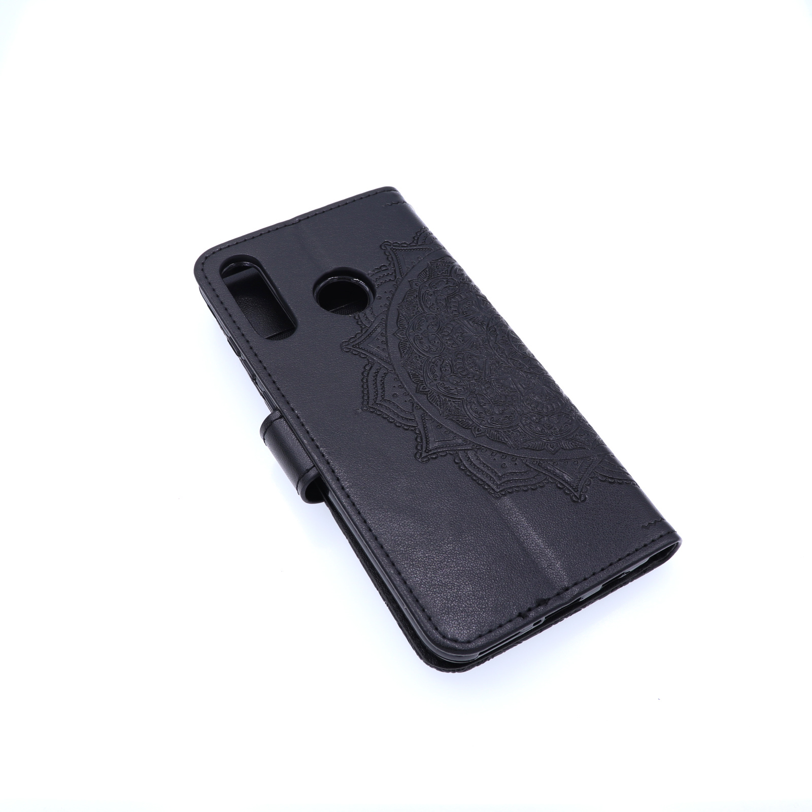 Huawei P30 Lite Boekhoesje Mandela Zwart