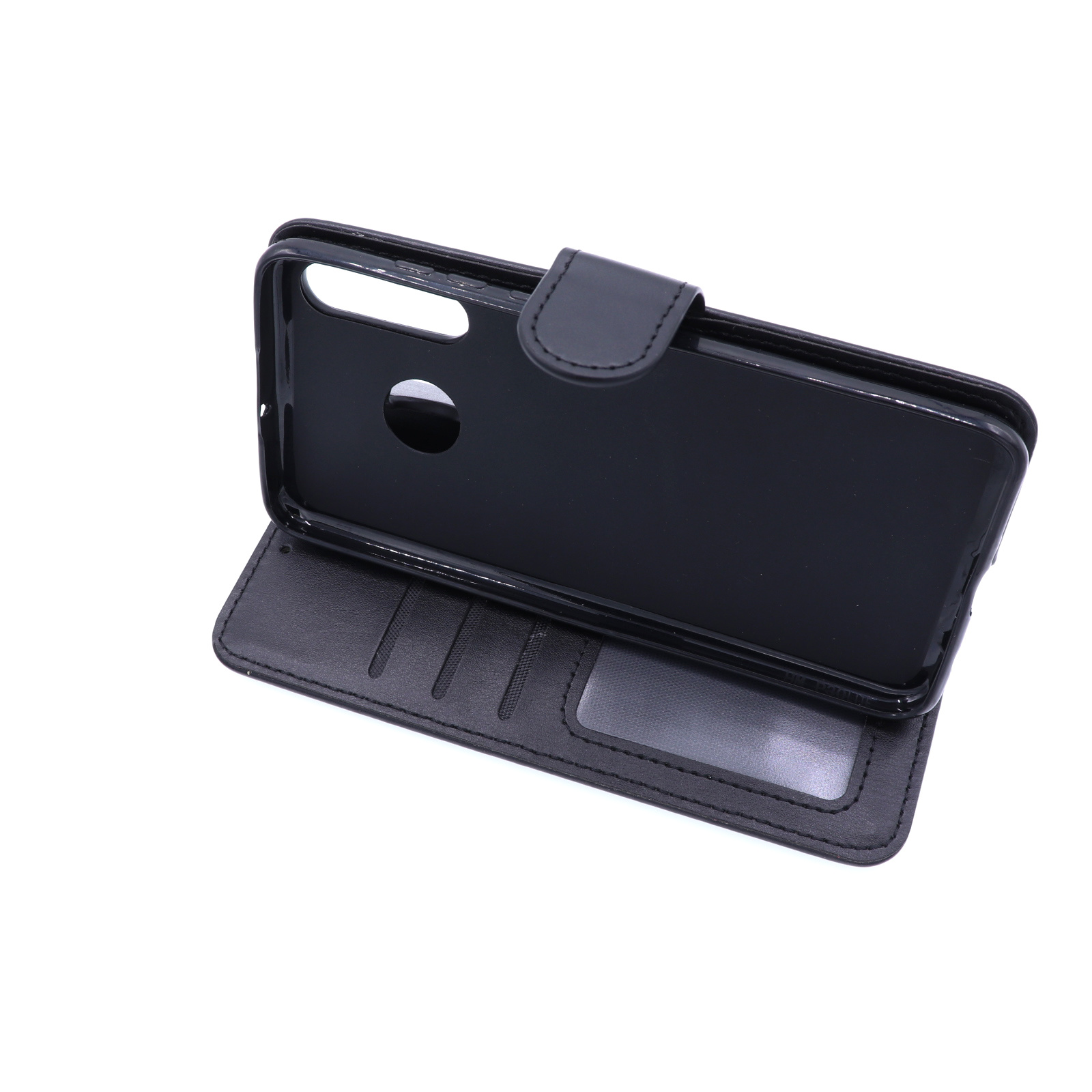 Huawei P30 Lite Boekhoesje Zwart