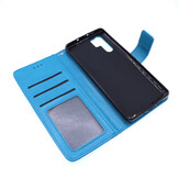 Huawei P30 Pro Boekhoesje Mandela Blauw