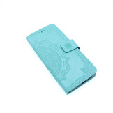 Huawei P30 Pro Boekhoesje Mandela Mintgroen