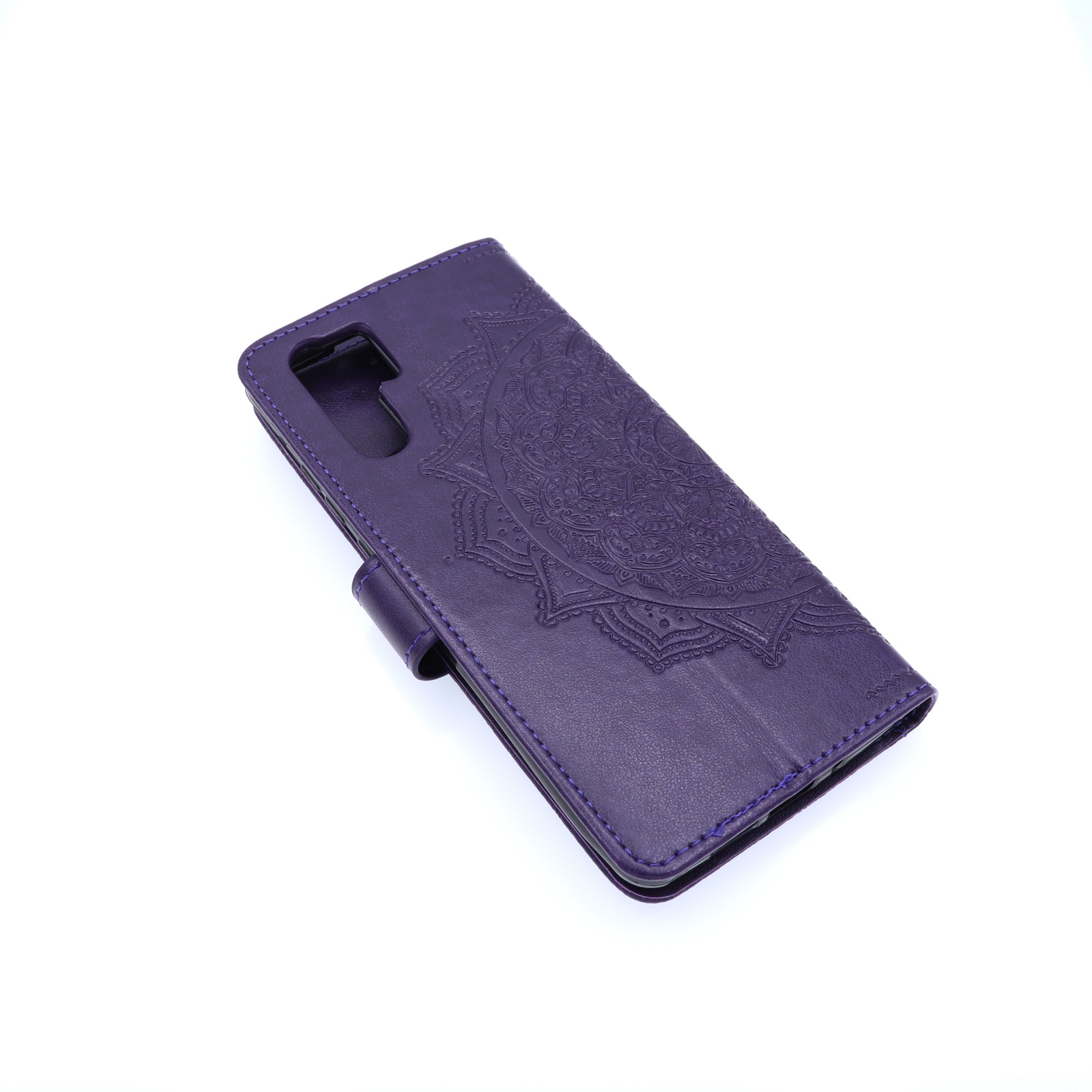 Huawei P30 Pro Boekhoesje Mandela Paars