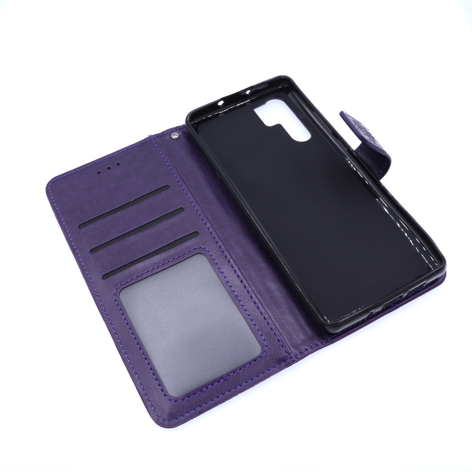 Huawei P30 Pro Boekhoesje Mandela Paars