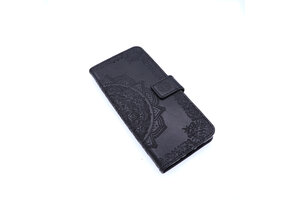 Huawei P30 Pro Boekhoesje Mandela Zwart