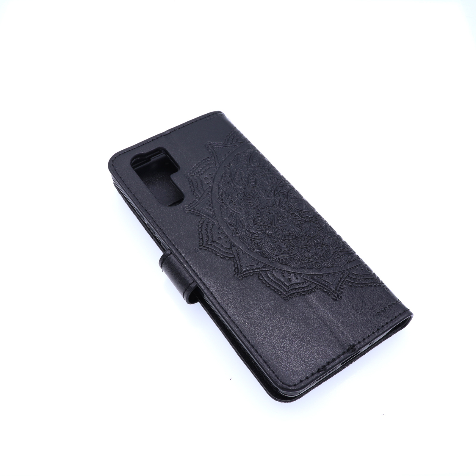 Huawei P30 Pro Boekhoesje Mandela Zwart