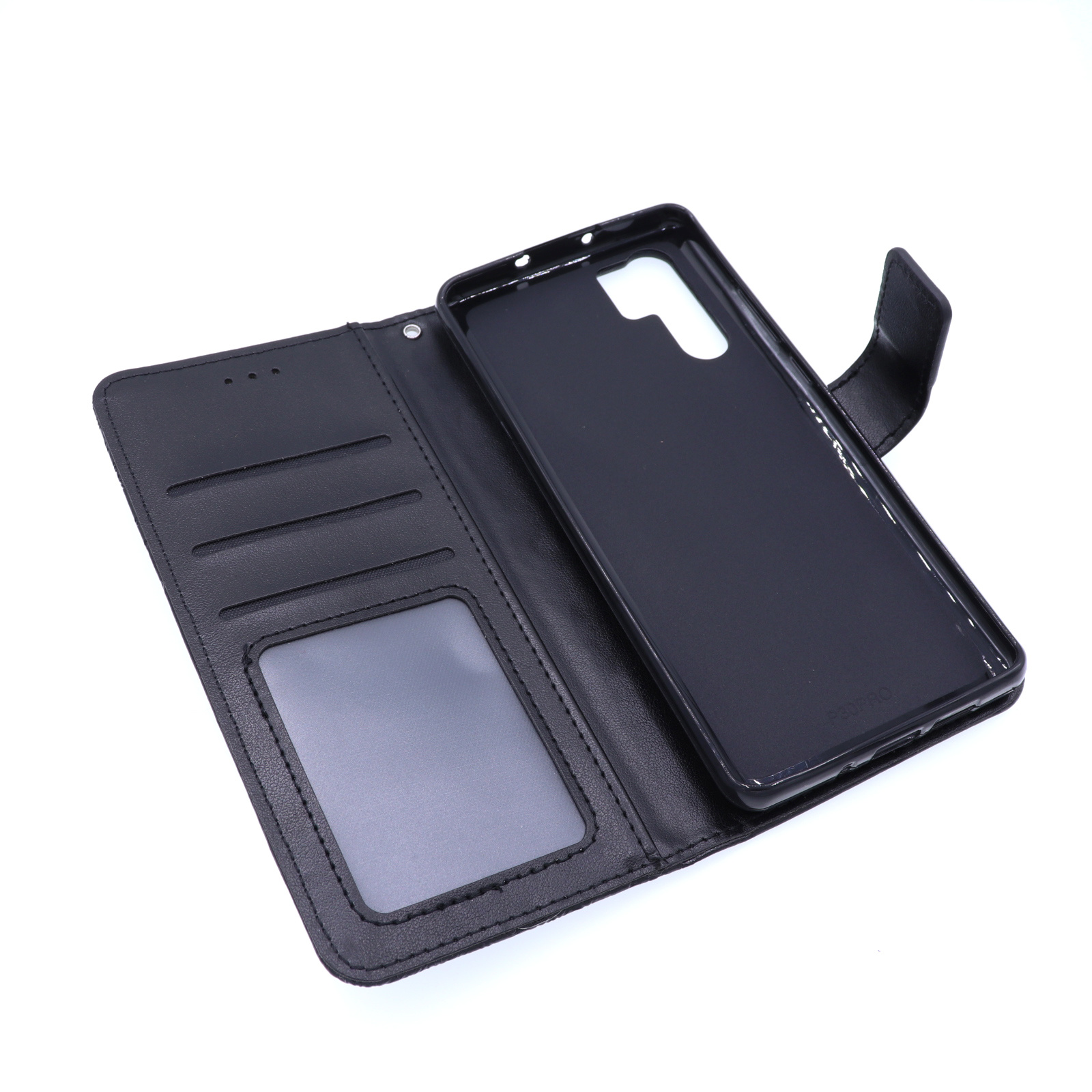 Huawei P30 Pro Boekhoesje Mandela Zwart