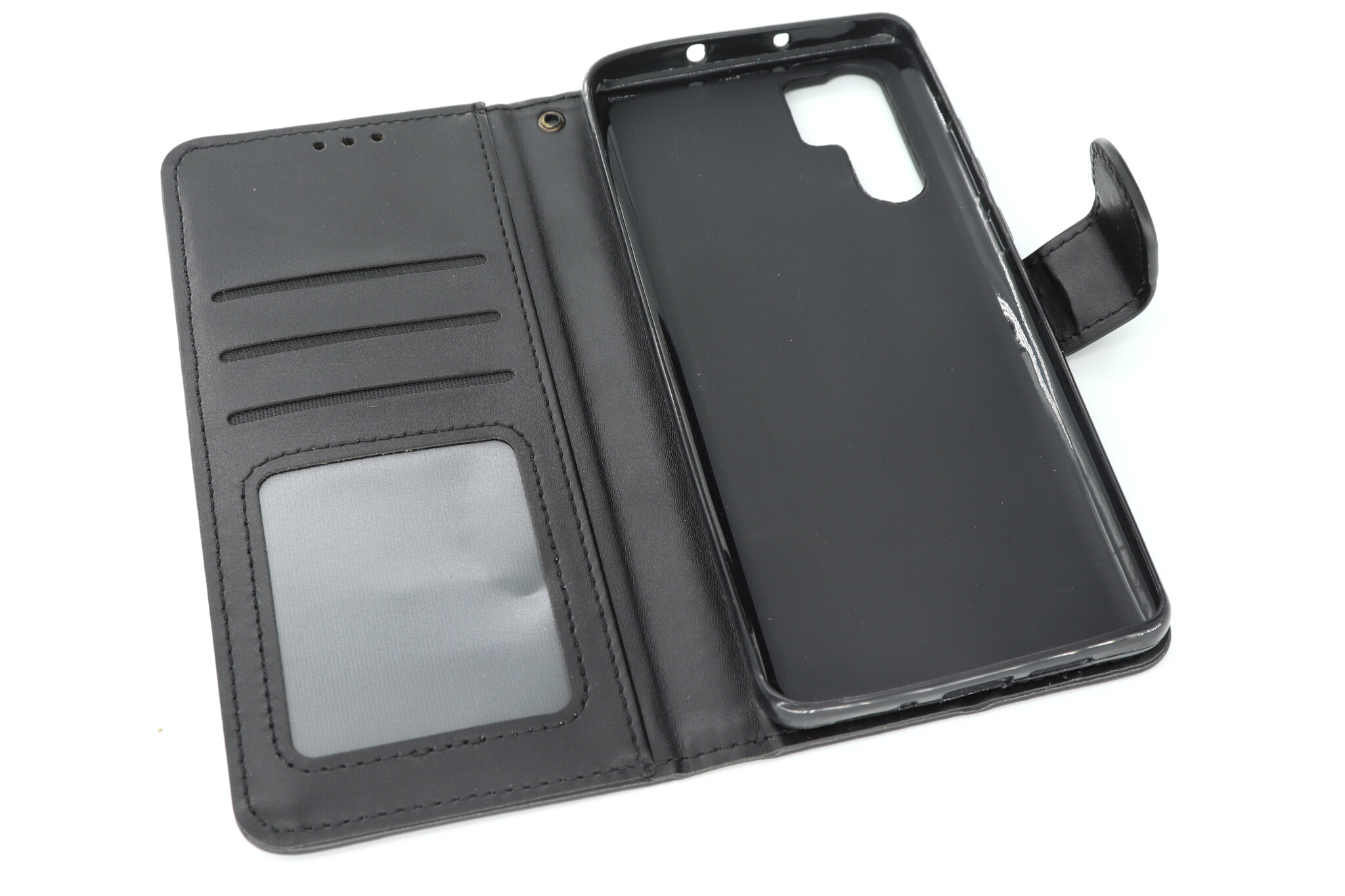 Huawei P30 Pro Boekhoesje Zwart