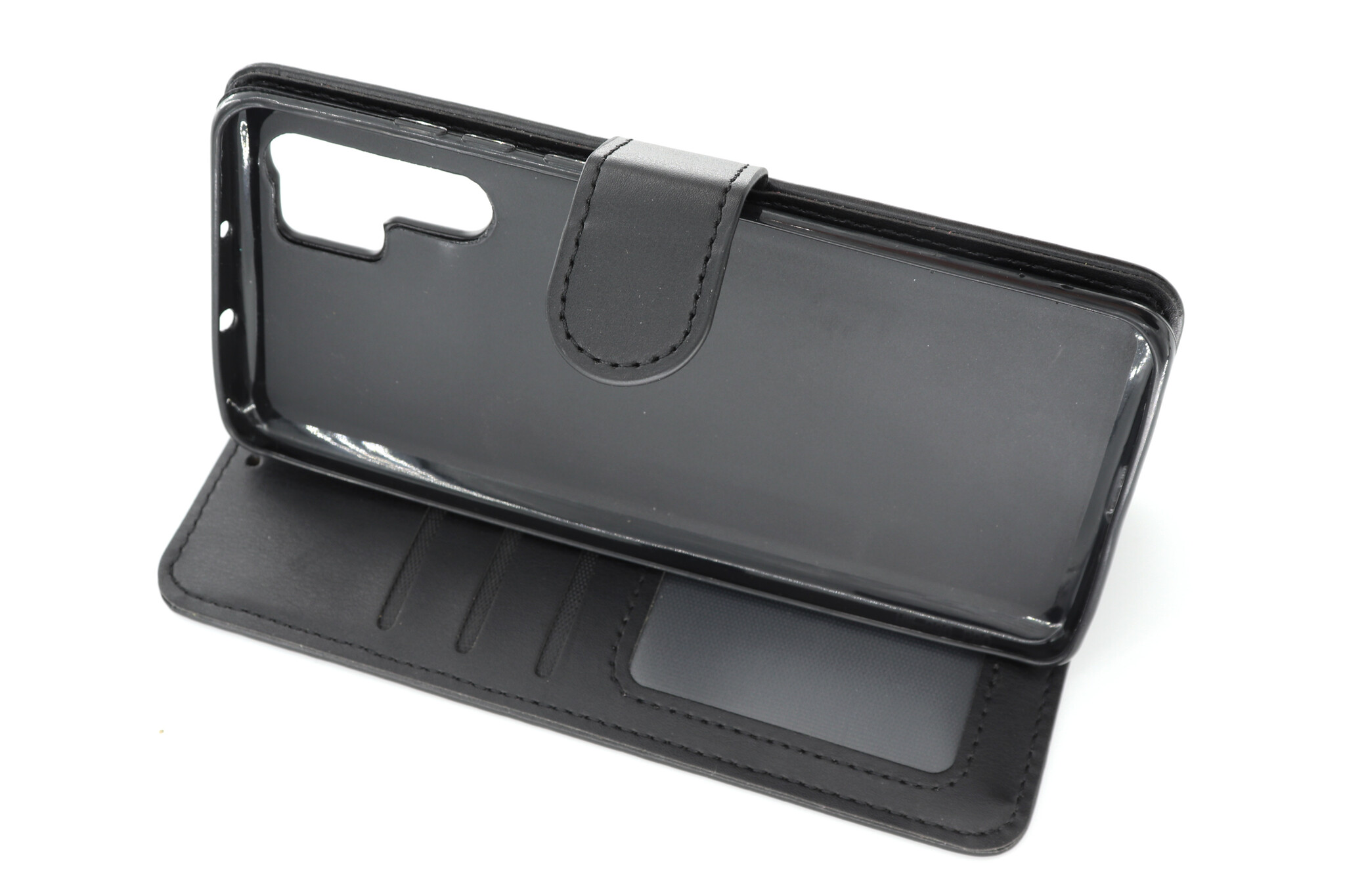 Huawei P30 Pro Boekhoesje Zwart