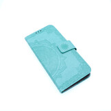 Huawei Y6-2019 Boekhoesje Mandela Mintgroen