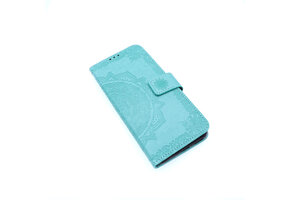 Huawei Y6-2019 Boekhoesje Mandela Mintgroen