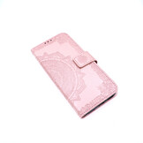 Huawei Y6-2019 Boekhoesje Mandela Roze
