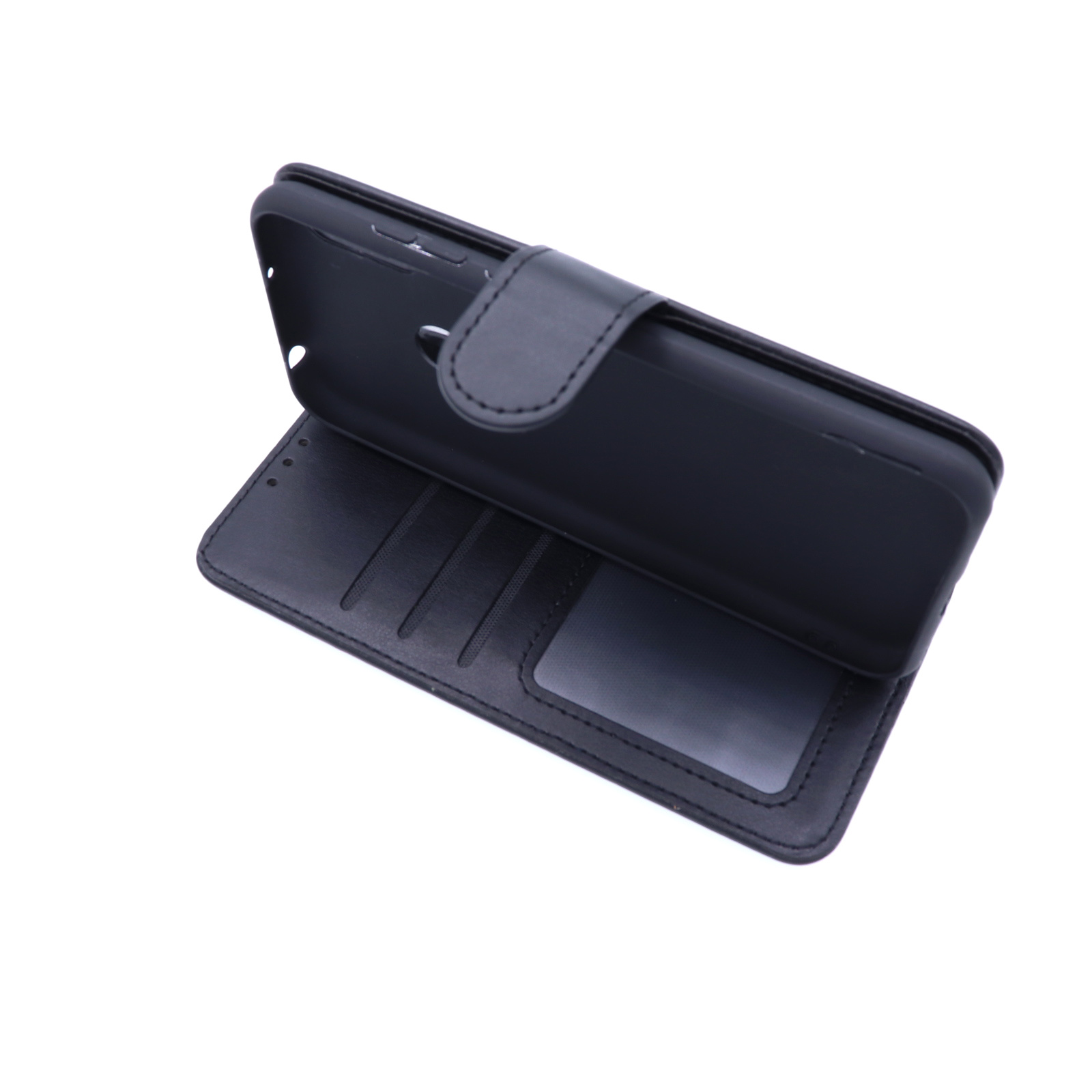 Huawei Y6-2019 Boekhoesje Zwart