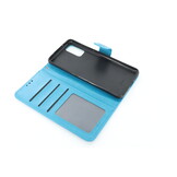 Samsung Galaxy S20 Boekhoesje Mandela Blauw