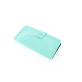 Samsung Galaxy S20 Boekhoesje Mandela Mintgroen