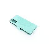 Samsung Galaxy S20 Boekhoesje Mandela Mintgroen