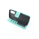 Samsung Galaxy S20 Boekhoesje Mandela Mintgroen