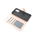 Samsung Galaxy S20 Boekhoesje Mandela Roze