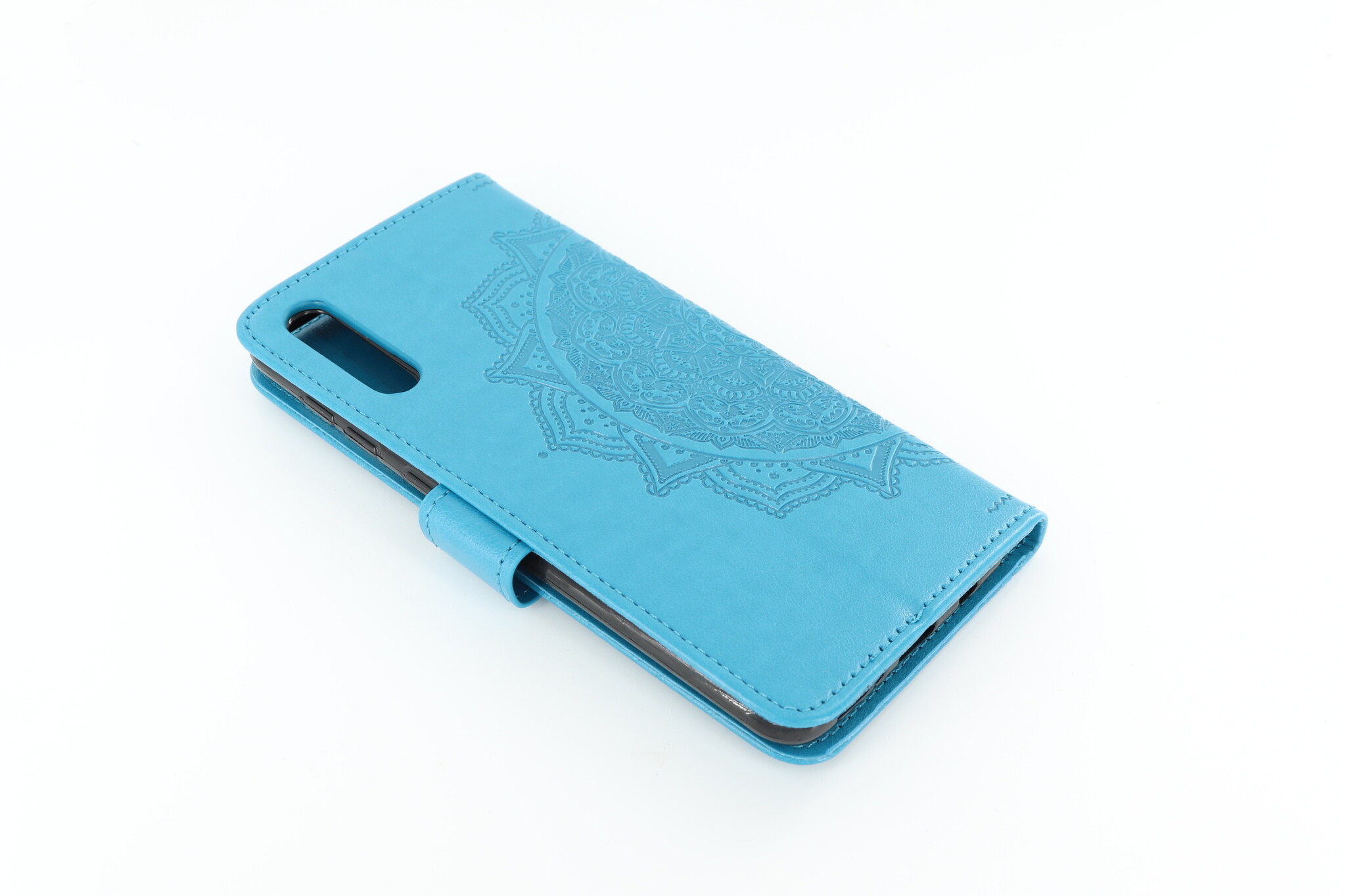 Samsung Galaxy A50 Boekhoesje Mandela Blauw