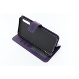 Samsung Galaxy A50 Boekhoesje Mandela Paars