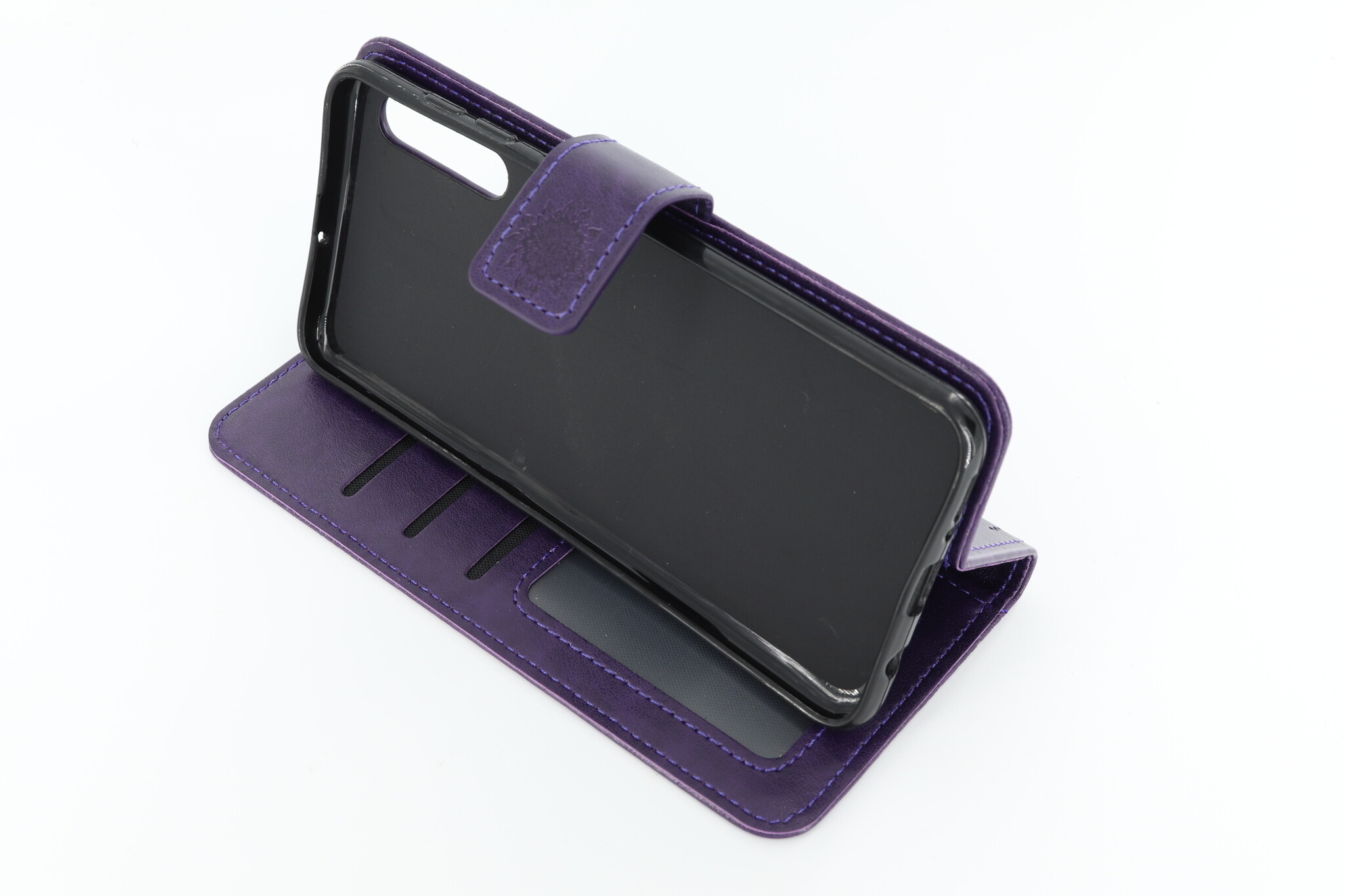 Samsung Galaxy A50 Boekhoesje Mandela Paars