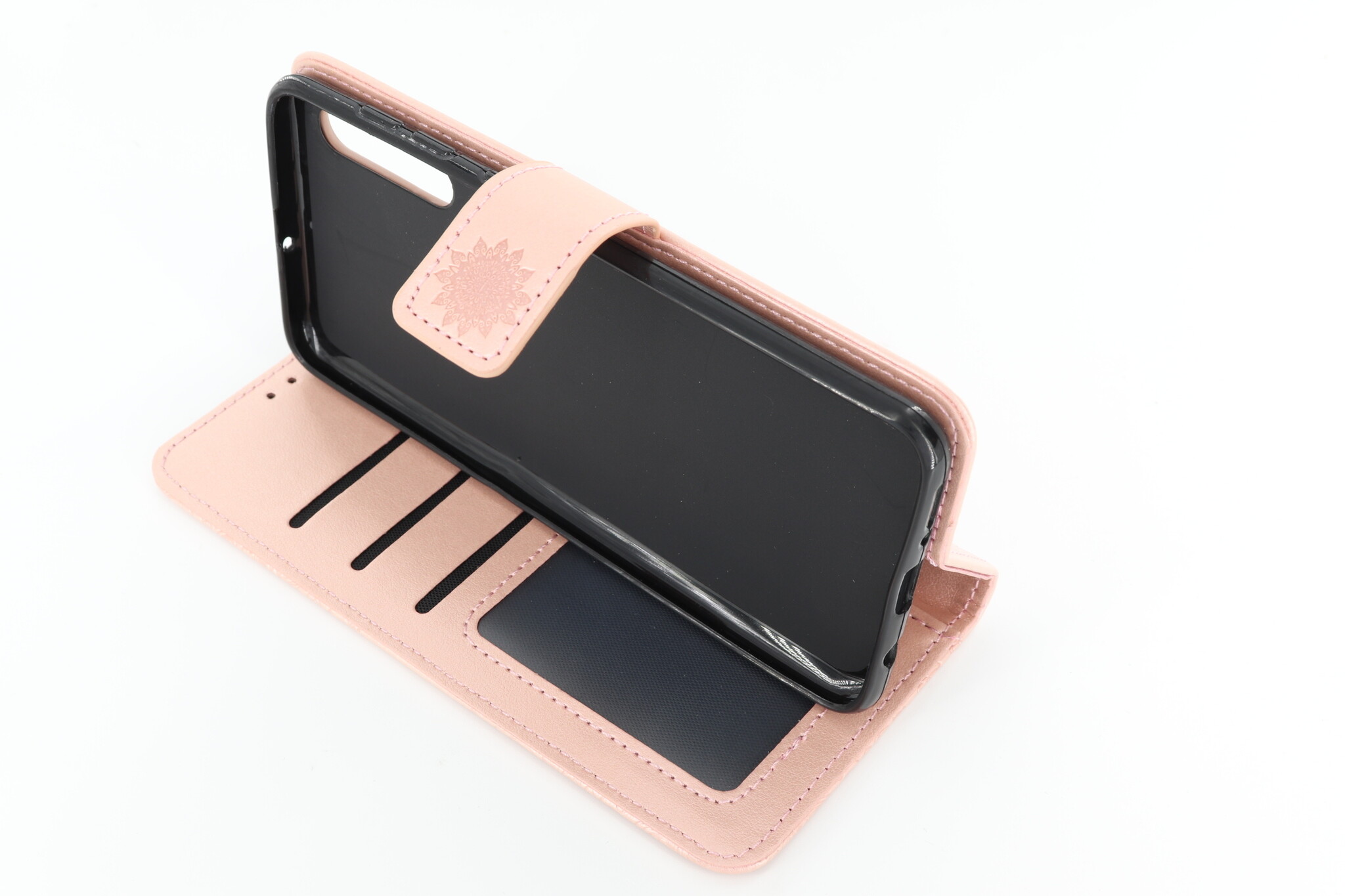 Samsung Galaxy A50 Boekhoesje Mandela Roze