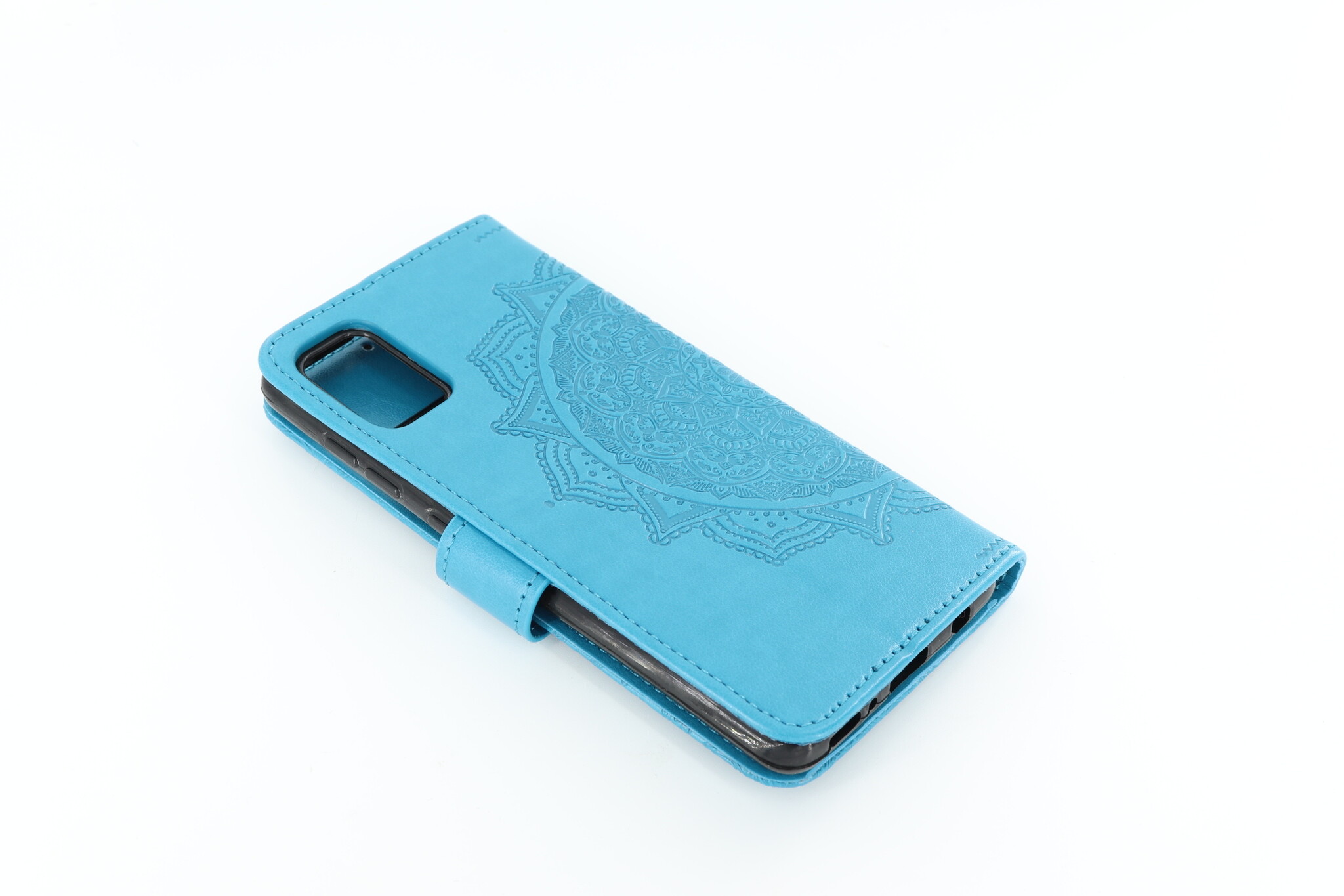 Samsung Galaxy A41 Boekhoesje Mandela Blauw